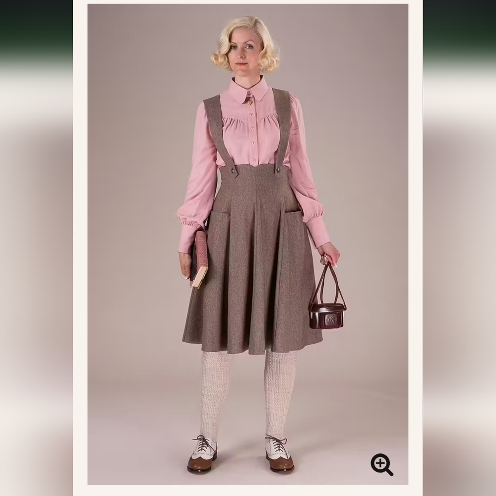 Emmy Design Pinafore Skirt XS (34)